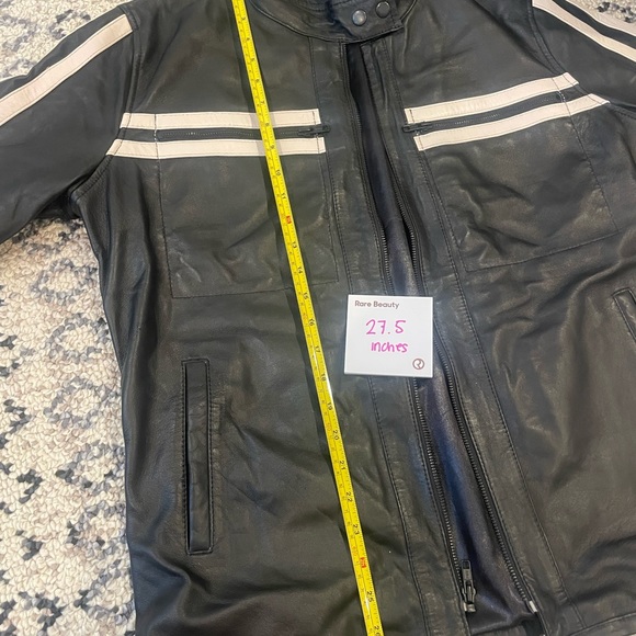 Vintage Genuine Leather Motorcycle Jacket - Picture 11 of 12